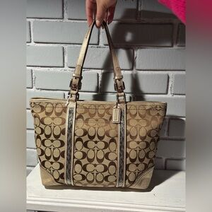 Coach Signature Gallery Tote